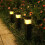4PCS Solar Powered Solar-Powered De-Icing Light, Solar Outdoor De-Icing Light, Solar Ground Plug-in Light Warm Light 2