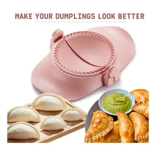 Dumpling Maker, Dumpling Dough Press Mold Set with Ring Cutter and Stuffing Spoon, Kitchen Gadget for Empanada 1