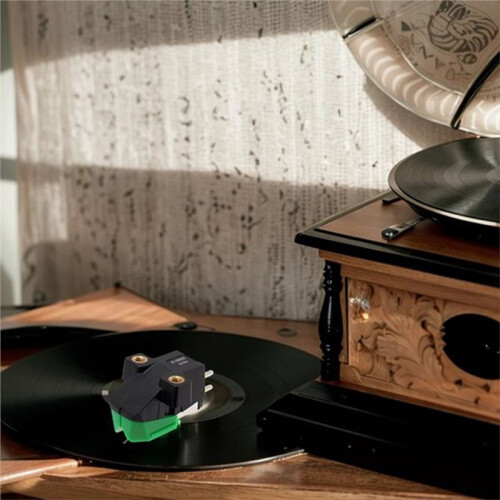 2 Cellules de Rechange AT-VM95E à Double Aimant Mobile pour Platine Vinyle