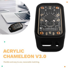 Akrylkameleont V3.0 RFID-Emulatorläsare 125 KHz 13,56 MHz ID-IC-Taggkopiator NFC-Läsare + 2 X UID-Nyckelring