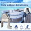 8pcs Adjustable Boat Clip, Floating Boat Square Guardrail Clip, Hook Float Rail Buckle for Buffer, Nylon Material 2