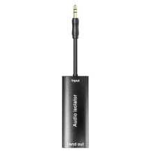 3,5-mm-Audio-Masse-Isolator mit Entstörungs- und Rauschunterdrückungsfilter für Autoradios und Heimstereoanlagen