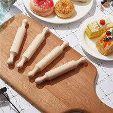90 Stuks Houten  Deegroller 6 Inches Lange Keuken Bakken Deegroller Kleine Houten Deegroller voor Kinderen Fondant