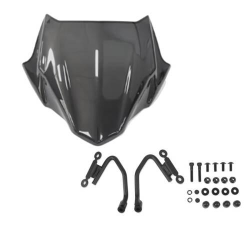 Motorcycle Front Windscreen Spoiler Windshield Deflectors Viser for  CB400F CB500F 2016-2023