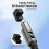 65W 4 in 1 Digital Display Fast Charging Keychain Data Cable Intelligent Digital Display Wire for Iphone17 for Android 5