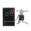 For Raspberry Pi 4B Cooling Fan with ABS Protective Case Thermal Pad & Heat Sink Kit Efficient Quiet Cooling Solution 8