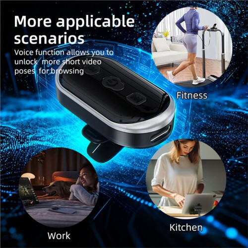 Wireless Controller, Intelligent Voice Assisted Camera Mobile Selfie Stick Remote Control 2