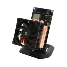 For Bitaxe Gamma 601 1.9TH/S BTC Solo Miner 30W BM1370 Asic Chip Bitcoin Crypto Miner Powerful Silent Fan EU PLUG