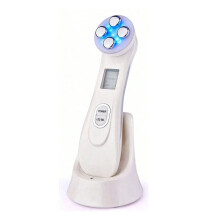 Dispositif de Beauté par Massage LED, Thérapie Faciale Photon Rechargeable LED, Outil de Raffermissement de la Peau et D'Élimination des Rides