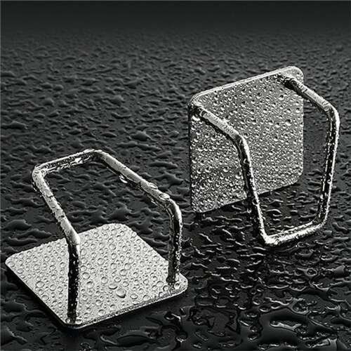 Stainless Steel Kitchen Sink Sponge Rack Self Adhesive Drain Storage Holder 1