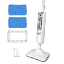1500W Elektryczny Mop Parowy z Zbiornikiem na Wodę, Szybkie Nagrzewanie, Wysoka Wydajność Pary, Czyści Wszystkie Rodzaje Podłóg i Okien UE