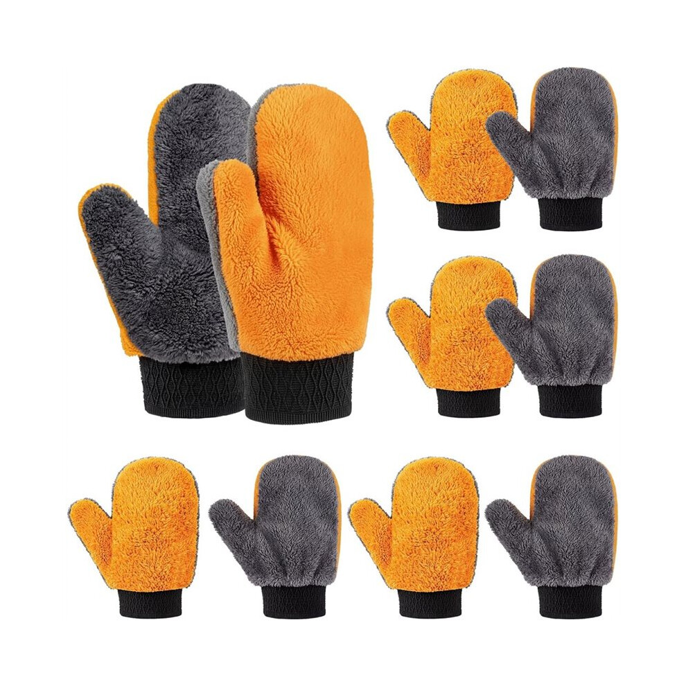 10 Pack Paint Mitts Microfiber Terry Gloves Reusable Lint-Free For Deck Stain, Furniture Cleaning Waxing Polishing 6031771449853