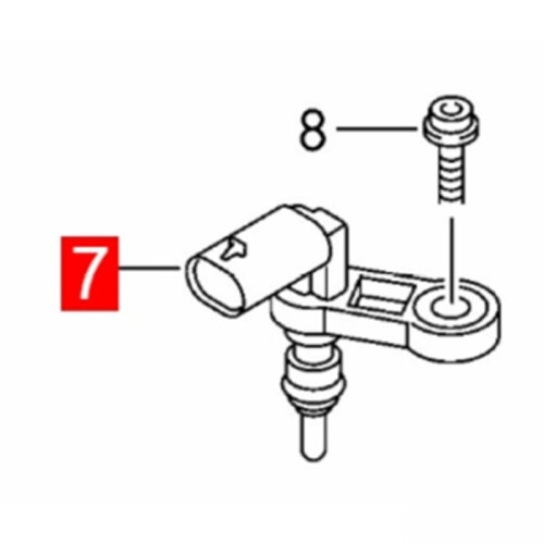 Temperature Sensor 05E919501 04E919501E for  , , ,  A1, A3, Q2, ,  1pcs