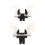 4PCS for  Pet Clipper Blade Drive Assembly Lever Replacement for Enhanced Grooming 4