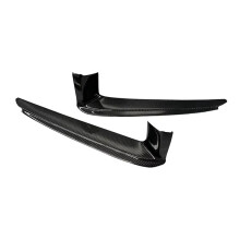 1 Pair Car Special Carbon Fiber Fog Lamp Frame Front Wind Blade Front Wrap Angle for 911 992 2019+