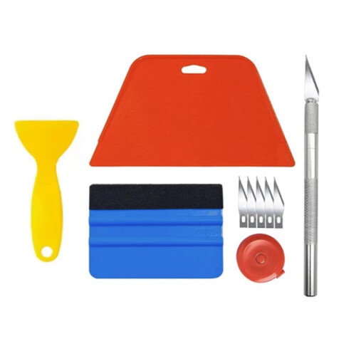 10 PCS Vinyl Wrap Tools, Car Vinyl Wrap Squeegee Smoothing Tools, Window Tint Application Kit with Squeegee,