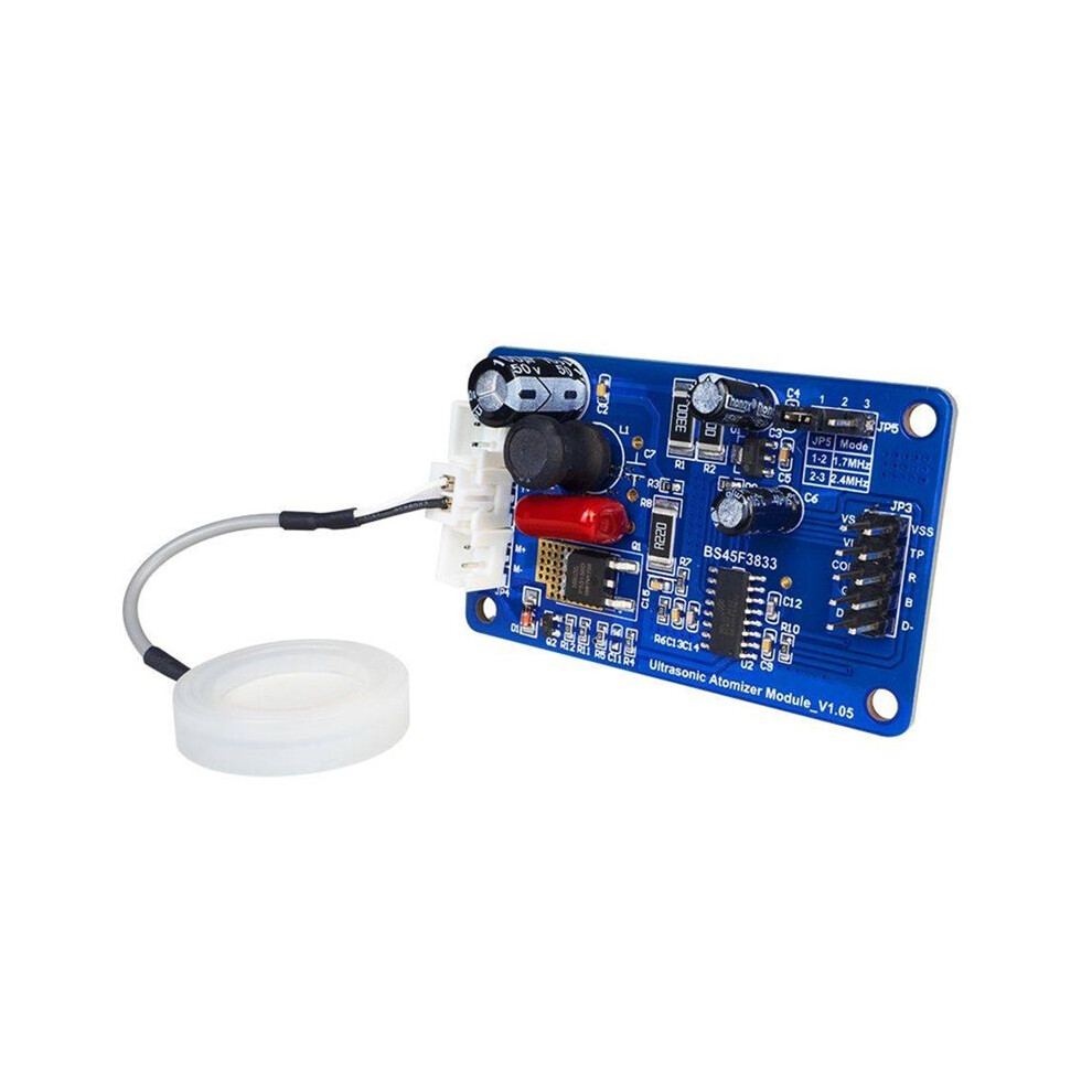 Ultrasonic Atomizing Humidifier Module 1.7/2.4Mhz Atomizing Sheet With Driver Board Bmz00040 6032536561315