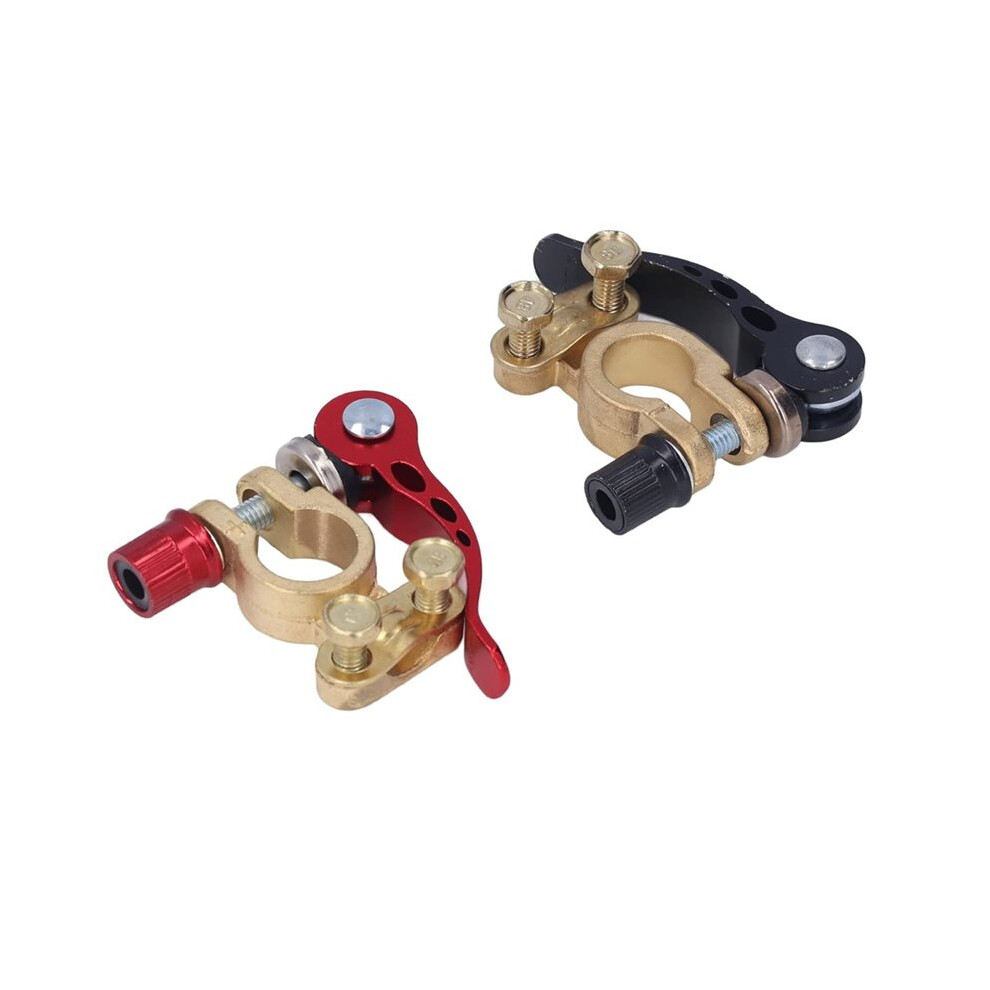 1 Set /2Pcs Battery Terminal Clip Connector Disconnect Car Battery Terminal Connector, Positive And Negative Pole Clip 6033327654100