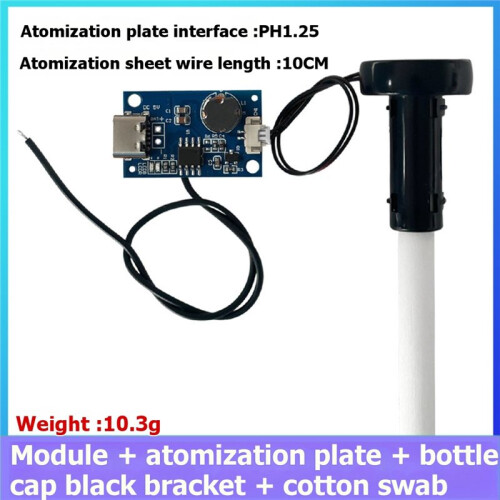 Humidifier Diy Kit  5V Usb Ultrasonic Nebulizer Humidifier Nebulizer Driver Module Type-C with Water Level Sensor 2