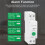 WIFI  Circuit Breaker 1P+N over-Voltage/Current Protector Under Voltage Protection Remote Control  63t 8