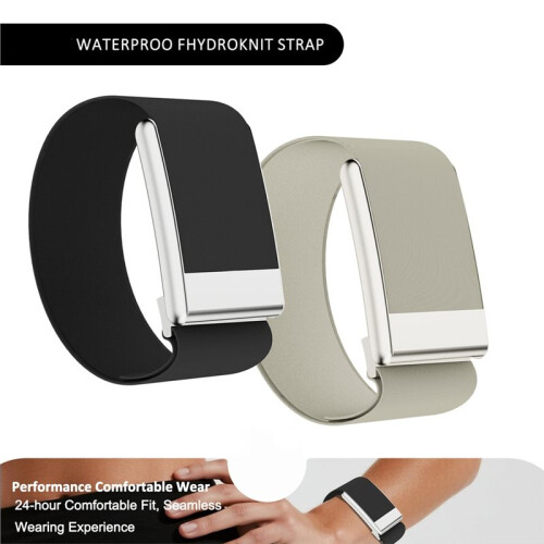 Biceps Band Fast-Drying and Sweat-Wicking Replacement Strap for  5.0 One Waterproof Light Gray 2