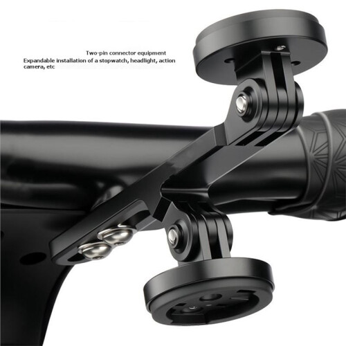 Bicycle Stem Extension Bracket for  Bryton Wahoo Bike Computers Front Computer Holder for  Dual- Mount