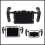 Side Handle Kit Camera Grip Sliding Clamp Universal DSLR Mirrorless Cage Side Handgrip 2