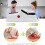 Electric Knife Sharpener,Knife Sharpener Tool,USB Sided Knife Sharpener for Quick Sharpening&Polishing with 5 Grindstone 4