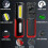 Rechargeable LED Flashlight Magnetic Light, Portable Work Light Trouble Lights Lamp for Mechanics, Compact Reliable 7