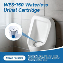 WES-150 WaterFree Urinal Cartridge for All Sloan Waterfree Urinals,Urinal Cartridge Replacement Replace for Falcon FWFC