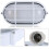 Round Sauna Light -Proof Explosion-Proof Light Lamp for Sauna Steam Room Bathroom Use 7
