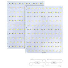 LED Backlight Board Kit for Monochrome PETG PLA Filament 3D Printed Lithophanes,6500K White Light Kit 2 Pack