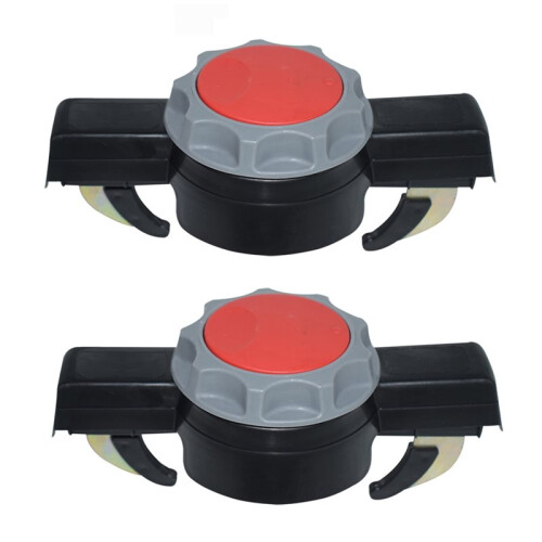 2-Pack Universal Car Roof Rack Lock Holder Quick Mount Adjustable Mighty Clips