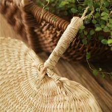 10X Cool Baby Myggmedel FläKt Summer Manual Halm Hand Fans Leaf