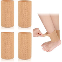 4pcs Ankle Sleeve Gel Socks, Skating Protective Gear, Moisturizing Ankle Pad for Skating, Skiing and Cycling Support