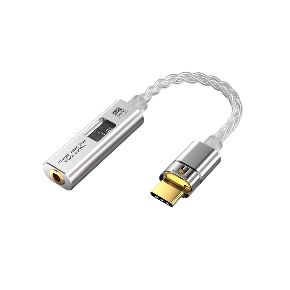 Usb Type C To 3.5 Mm Jack Adapter Hifi Dac Audio Amplifier Stereo Ephone Headphone Decoding Converter Cx31993 Max97220 6034266101427