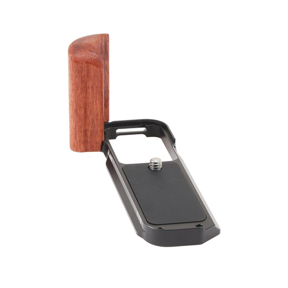 Jlwin X-T30iii Wooden L-Shape Side Handle Grip For X-T30 Iii Camera Quick Release Arca Swiss Tripod Mount Plate 4713285158309