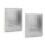 2pcs RV Vent Insulator 14″X14″X3″, Universal RV Skylight Cover with Reflective Surface, Skylight Shade 1