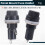 10Pcs 10A AC 250V 5mm x 20mm Panel Mounted Plastic Fuse Holder Socket 2