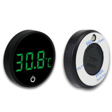 2pcs Fish Tank Thermometer Wireless Touch Digital Aquarium Thermometer LED Display Accurate Temperature Monitoring