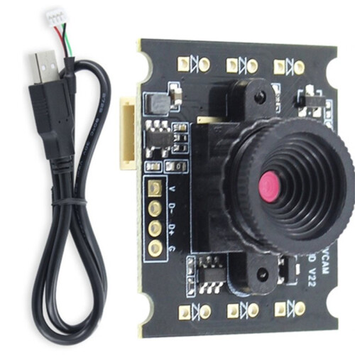 Camera Module 2MP Autofocus OV2720 30FPS USB Distortion Camera Module 1920x1080 Industrial Webcam Board for PC 75