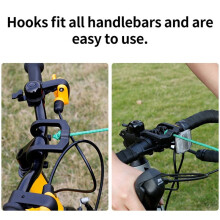 Bike Pull Rope Bicycle Tow Rope Parent-Child Trailer Rope Mountain Bicycle Traction Rope Outdoor Cycling Towing Strap