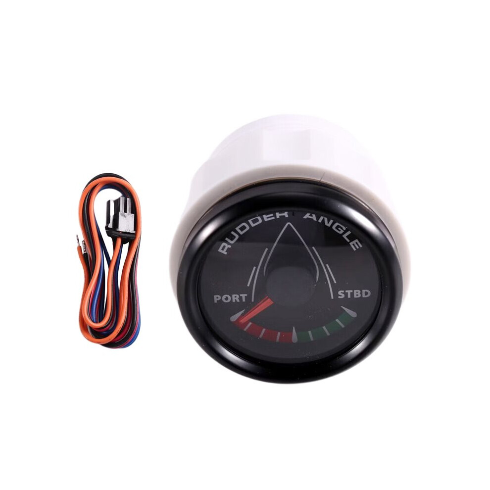 52Mm 0-190Ohm Waterproof Boat Marine Rudder Angle Indicator 8 Color Backlight For Car Truck 12V/24V 4711053356056