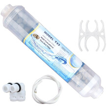 Cartouche Filtrante à Eau en Pierre de Maifan à Haut Débit, PH 7,5-8,5, Enrichie en Calcium, Infrarouge Lointain, Boîtier Universel de 10 Pouces