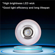 3 Unidades de Luzes de Emergência LED para Carro, Recarregáveis Via USB, com Indução Magnética, Estroboscópicas e Intermitentes
