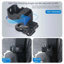Armband-Gurthalterung mit Rucksackclip für Kamera - 360 Drehbar, Horizontal und Vertikal Fotografierbar - Tragbare Halterung