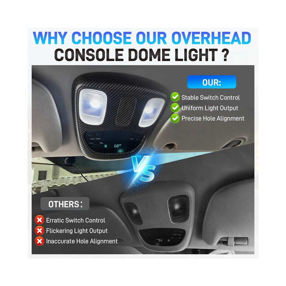 1Dk78bd1aa, 1Dk78tl2aa Upgraded Overhead Console Dome For Ram 1500 2500 3500 4500 2002-2010 Light 4712810546208