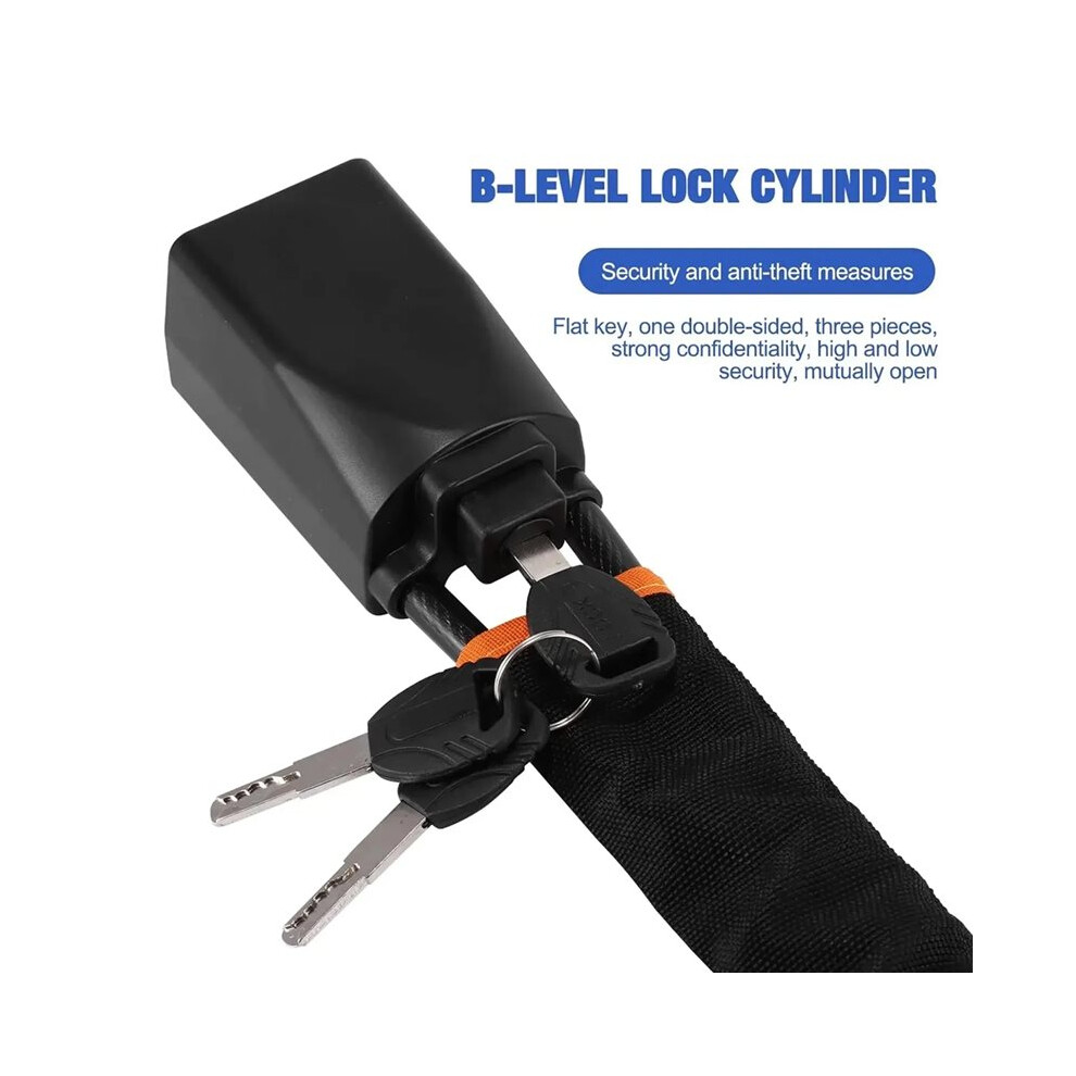 Universal Anti-Theft Device Car Steering Wheel Lock Safety Belt Buckle Lock Steel Cable Lock Rope Lock Car Security 4711443677884