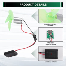 Groupe Électrogène Éolien Portable, Moteur à Turbine, Alternateur, Autogénération, Chargeur de Téléphone D'Urgence, Expérience de Physique