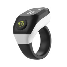 Digital Zikr Ring Counters Tasbih Tally Counter for Muslims Prayer Vibration Reminder Alarm Clock A